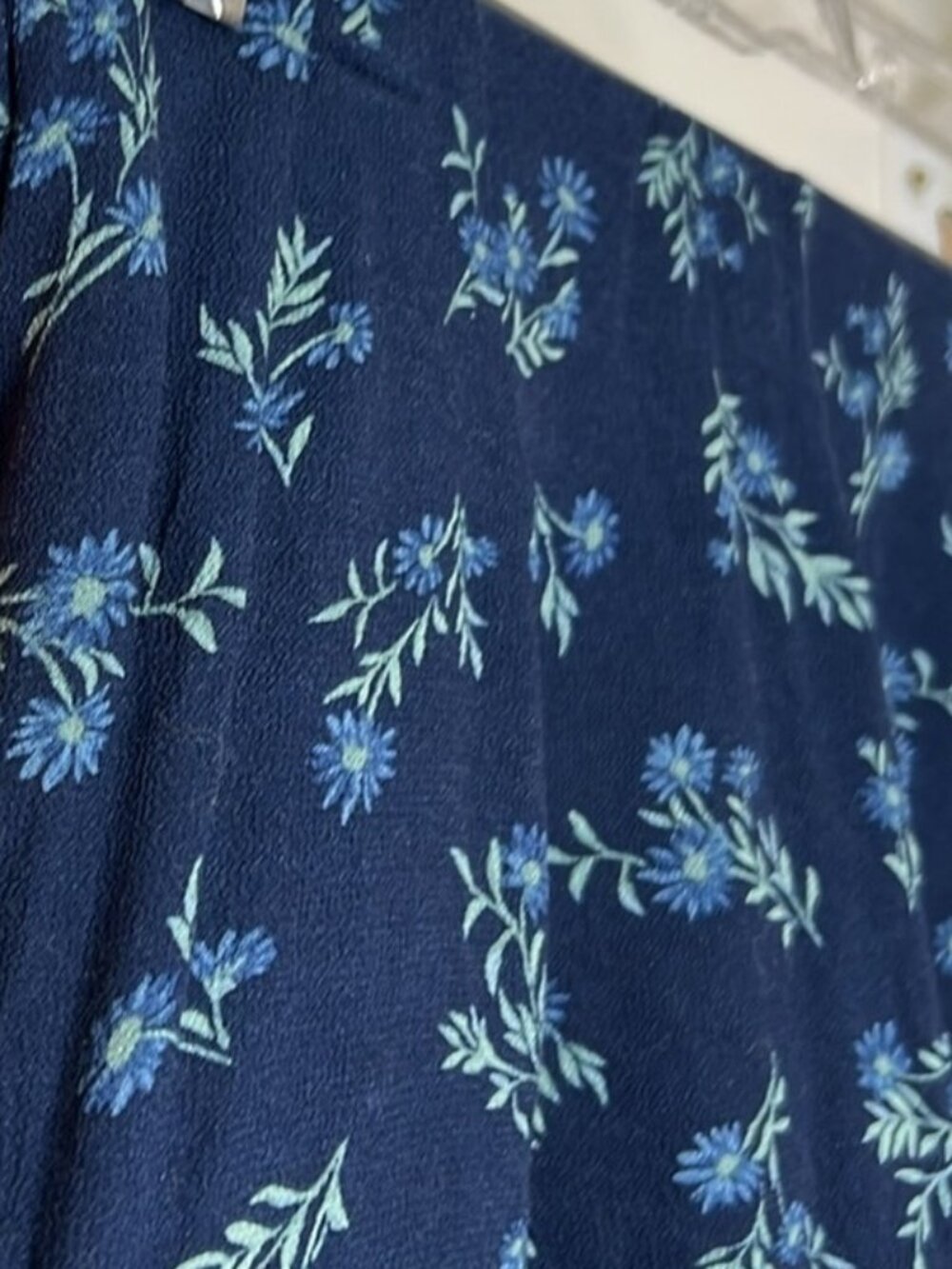 Blue Mini Skirt- L - Picture 4 of 4